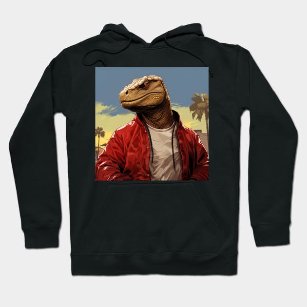 Komodo dragon Hoodie by ComicsFactory